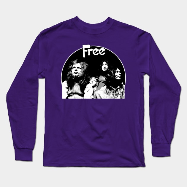 Free Band Long Sleeve T-Shirt by smellystardesigns